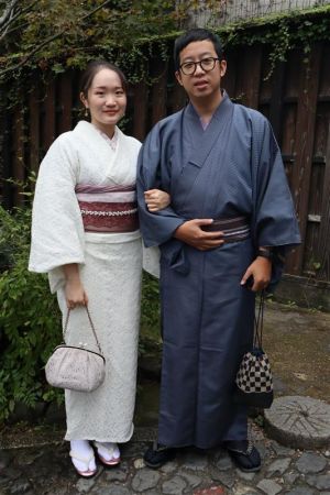 男性着物