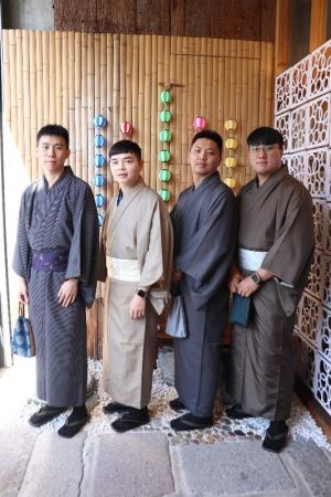 男性着物