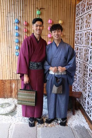 男性着物