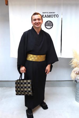 男性着物
