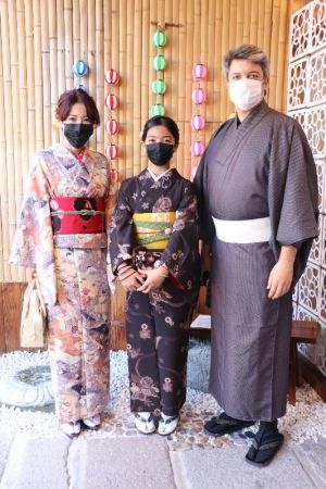 男性着物