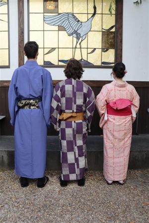 男性着物