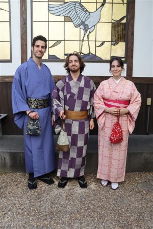 男性着物