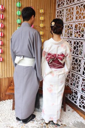 男性着物
