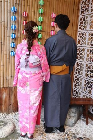 男性着物