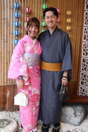 男性着物