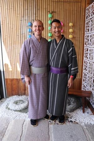 男性着物