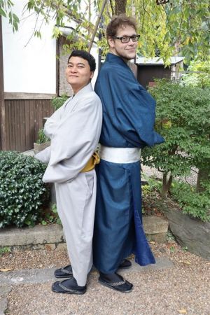 男性着物