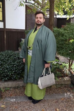 男性着物