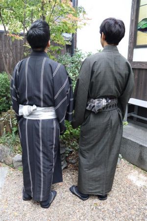 男性着物