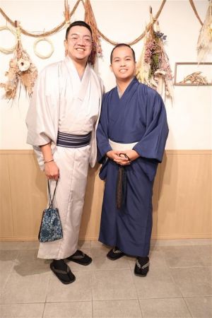 男性着物