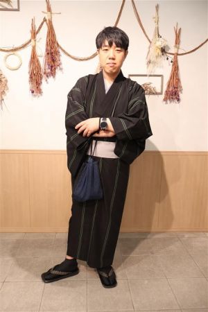 男性着物