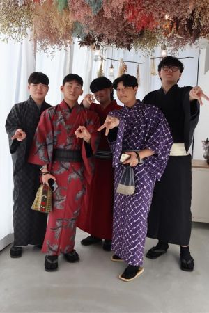 男性着物