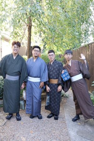 男性着物