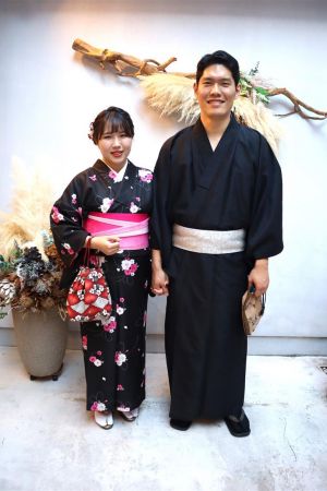 男性着物
