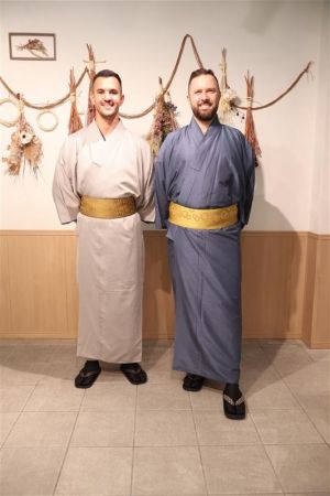 男性着物