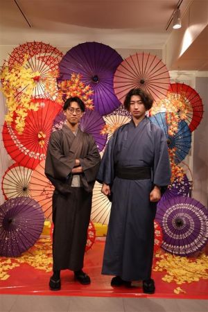 男性着物