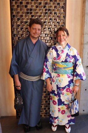 男性着物