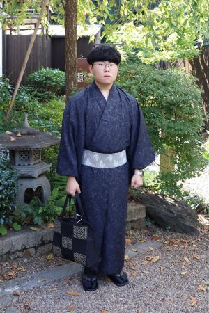 男性着物