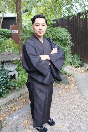 男性着物