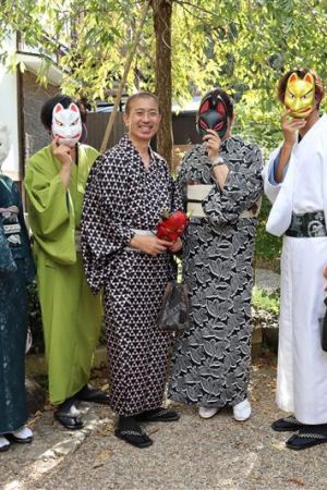 男性着物