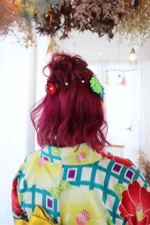 フリーチョイスヘアセット