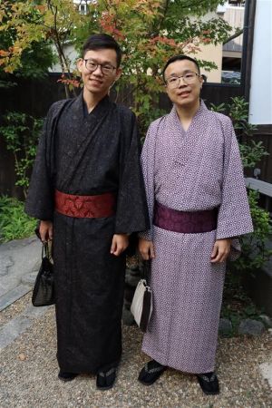 男性着物