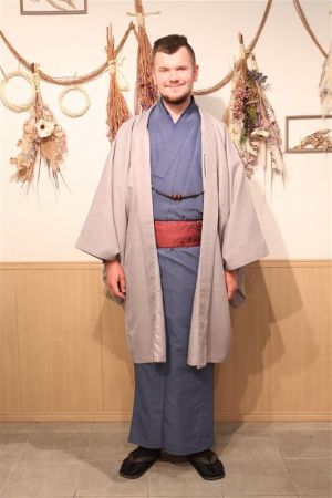 男性着物