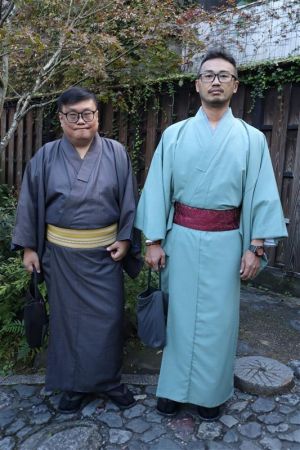 男性着物