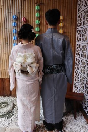 男性着物