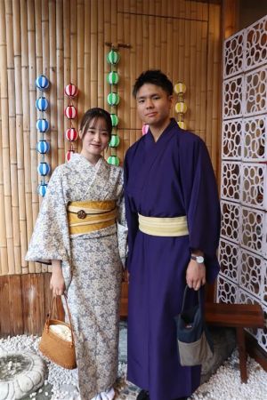 男性着物