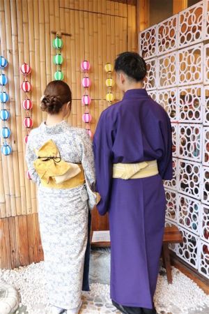 男性着物