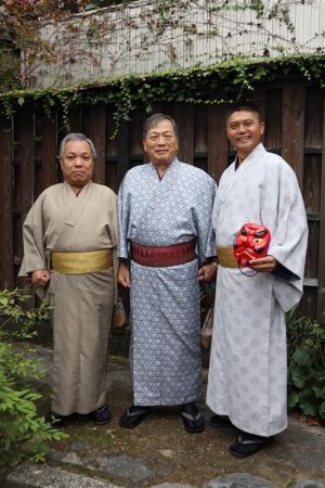 男性着物
