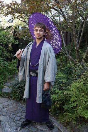 男性着物