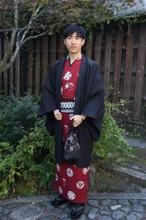 男性着物