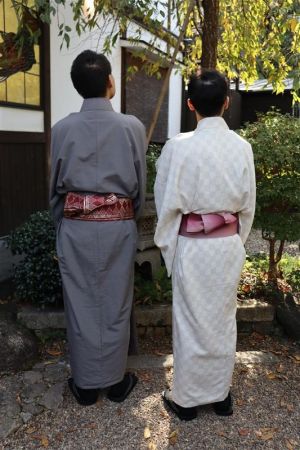 男性着物