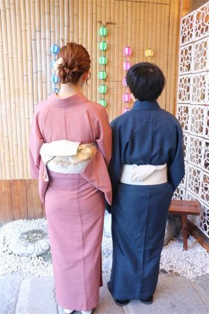 男性着物