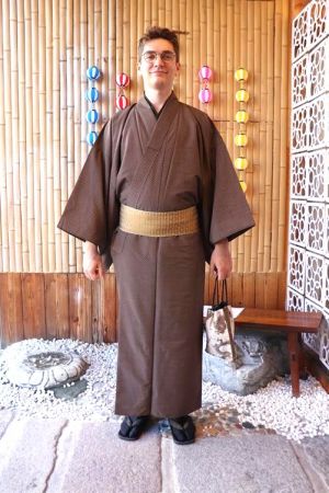 男性着物