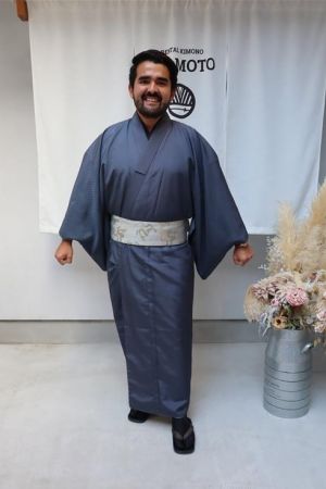 男性着物