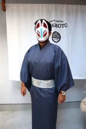 男性着物