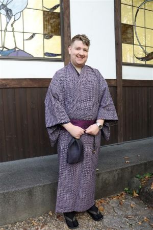 男性着物