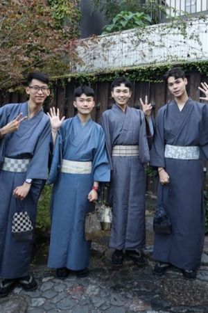 男性着物