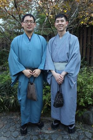 男性着物