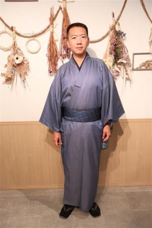 男性着物