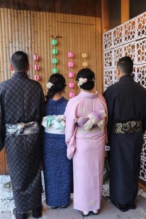 男性着物
