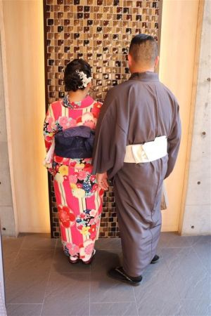 男性着物