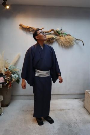 男性着物