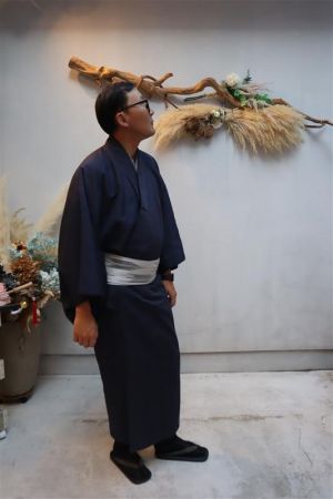 男性着物