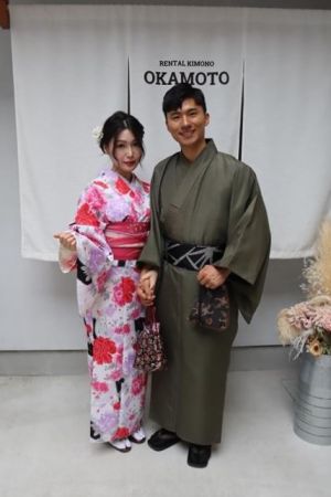 男性着物