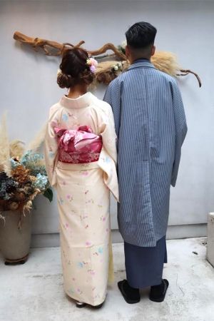 男性着物